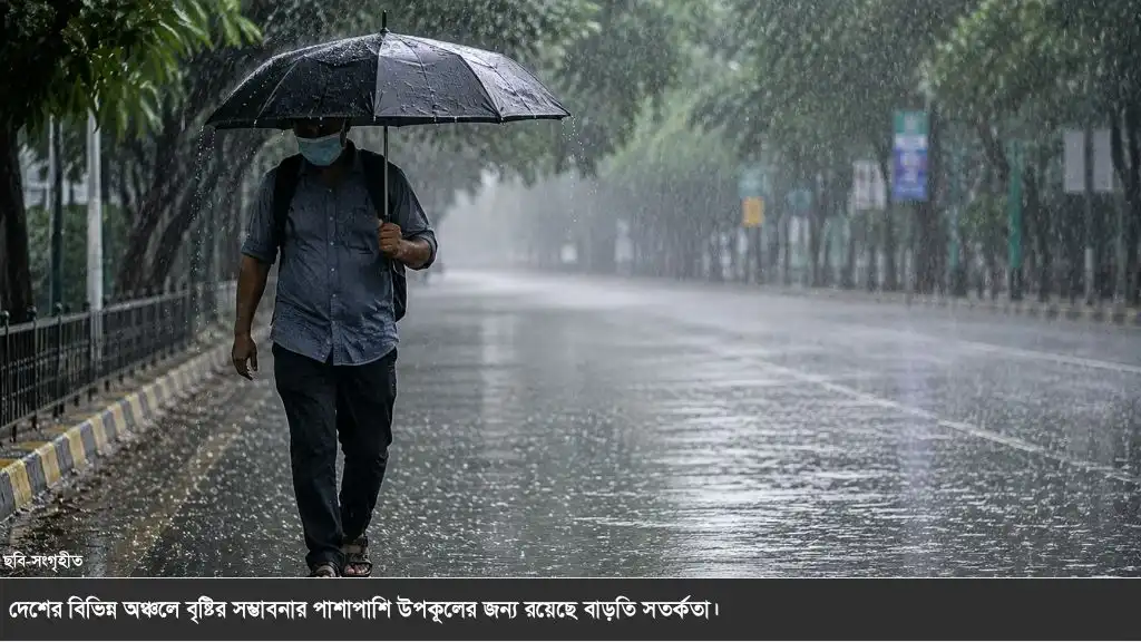 আজ সারাদেশে বৃষ্টির সম্ভাবনা, ভারী বর্ষণের শঙ্কা নিয়ে যে বার্তা দিল আবহাওয়া অফিস
