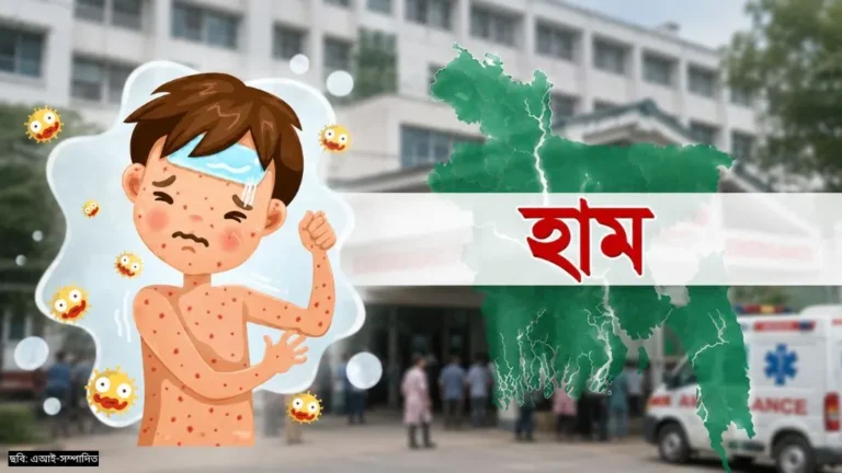 হামের উপসর্গে ২৪ ঘণ্টায় আরও ২ শিশুর মৃত্যু, বাড়ছে আক্রান্ত