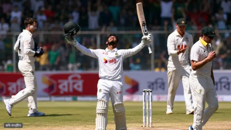 অস্ট্রেলিয়ার মাটিতে ইতিহাস, তানজিদের সেঞ্চুরিতে ২০ বছরের অপেক্ষার অবসান