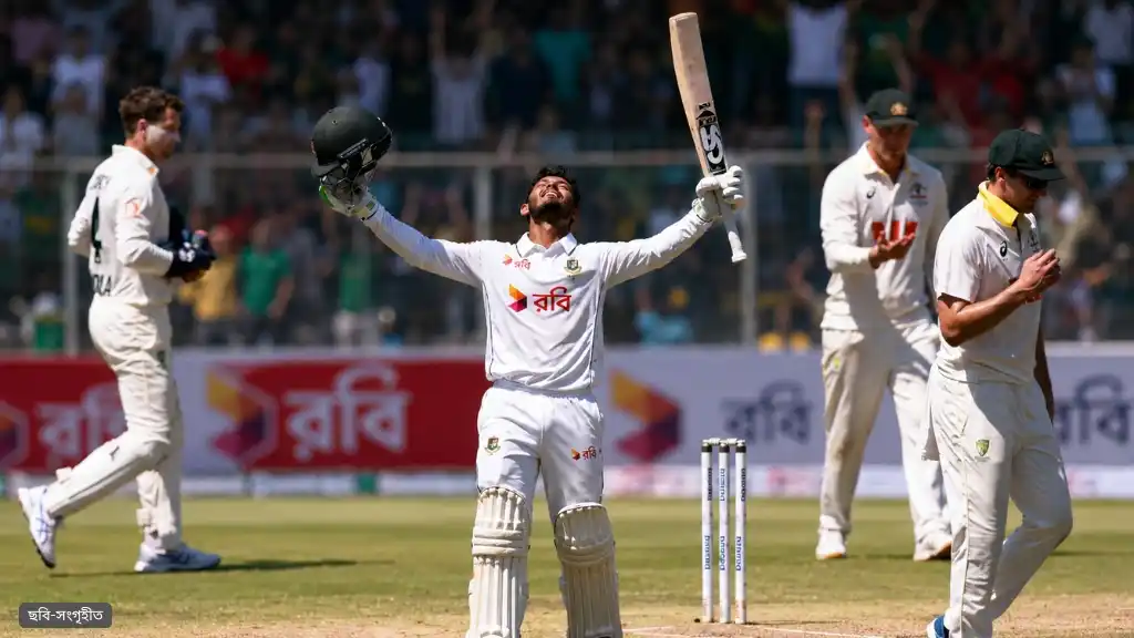 অস্ট্রেলিয়ার মাটিতে ইতিহাস, তানজিদের সেঞ্চুরিতে ২০ বছরের অপেক্ষার অবসান