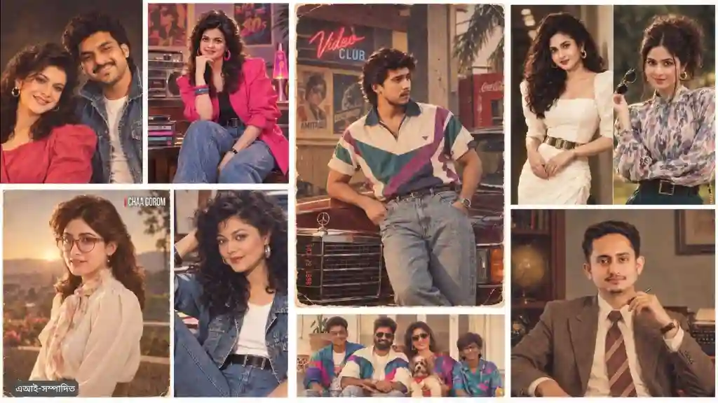আশির দশকের রেট্রো লুক আবহে ছবি তৈরি করবে যেভাবে
