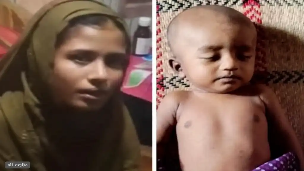 সাত মাসের সন্তানকে বালিশচাপা দিয়ে হত্যা করলো মা