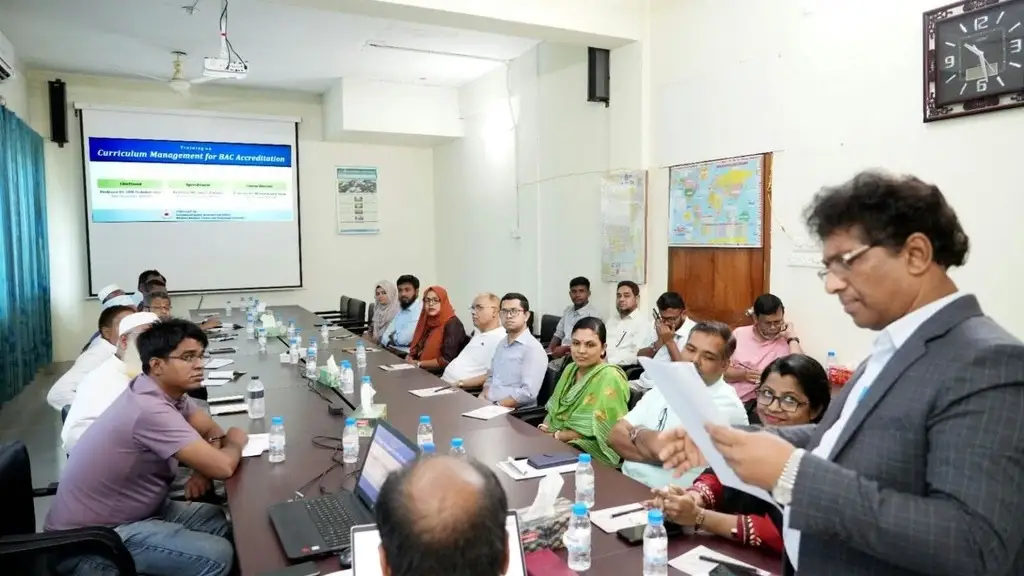 মাভাবিপ্রবিতে দুই বিভাগের শিক্ষকদের প্রশিক্ষণ, প্রশিক্ষণ হলো যে বিষয়ে