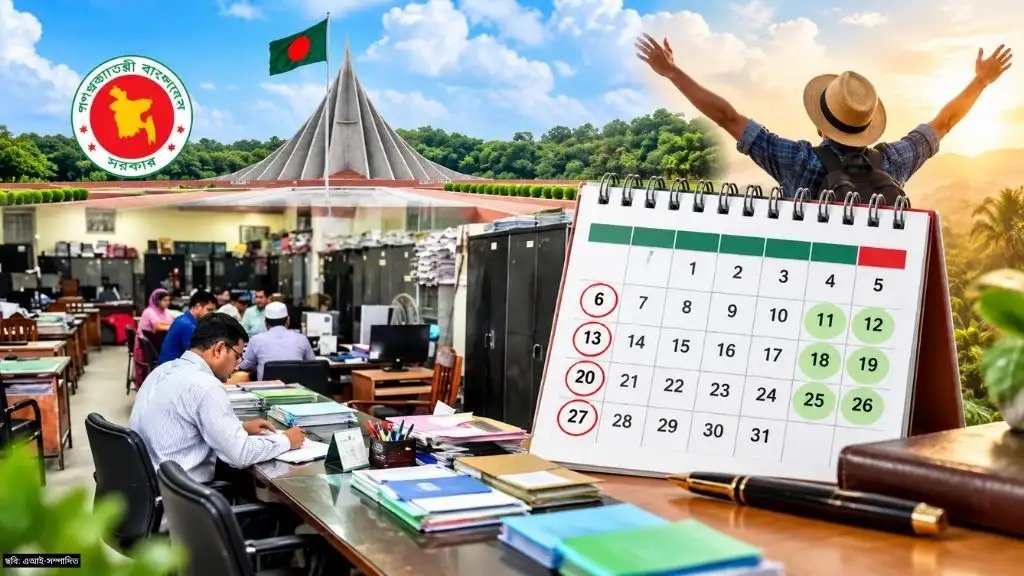 ২০২৬ সালে আর কতদিন ছুটি পাচ্ছেন সরকারি চাকরিজীবীরা, দেখুন তালিকা