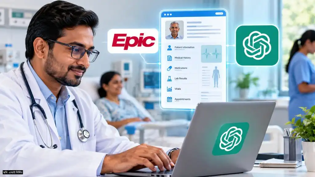 রোগীর তথ্য দেখতে এবার Epic EHR যুক্ত হচ্ছে ChatGPT-তে