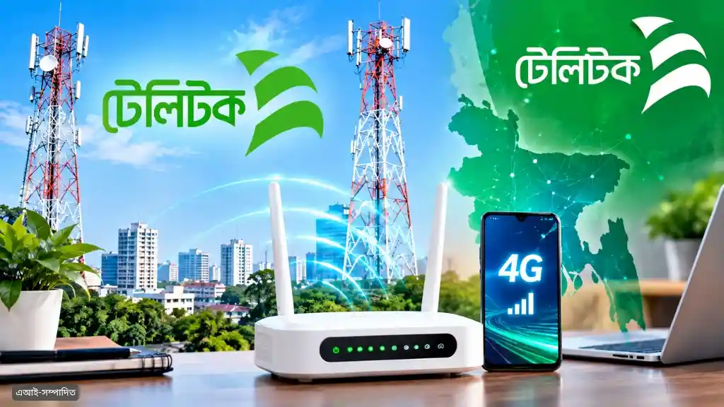 নতুন 4G WiFi রাউটার আনল টেলিটক, প্যাকেজে আরও যা থাকছে