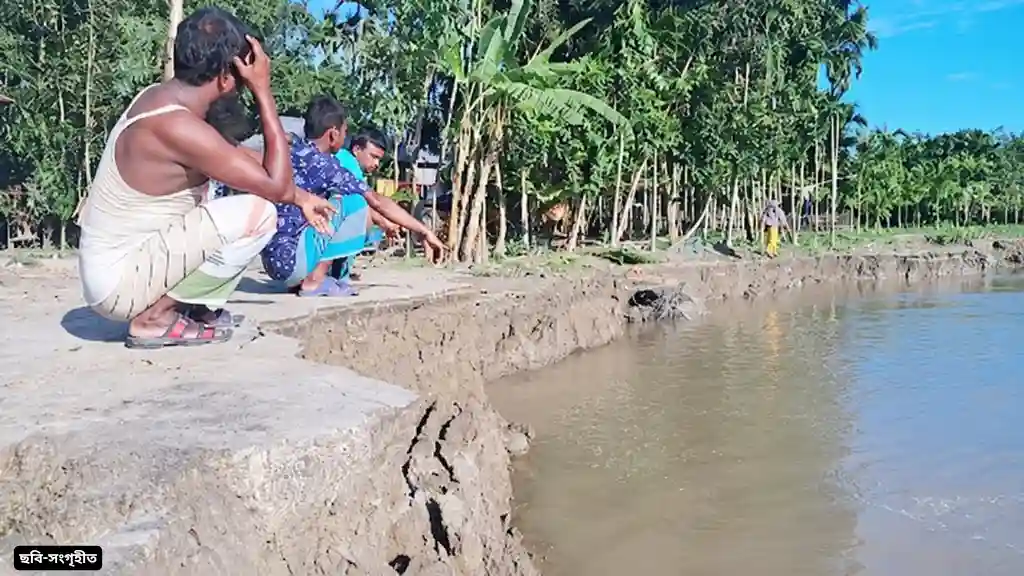 তিস্তাপাড়ের মানুষের আর্তনাদ, শেষ সম্বলটুকুও কেড়ে নিল নদী