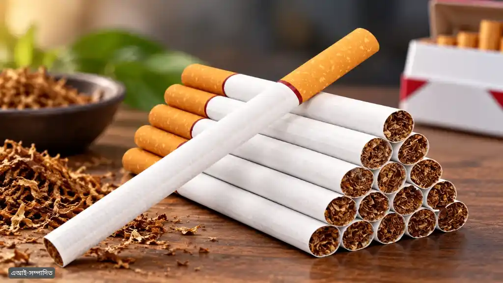 দাম বাড়িয়ে প্রজ্ঞাপন জারি, নতুন দামে সিগারেট