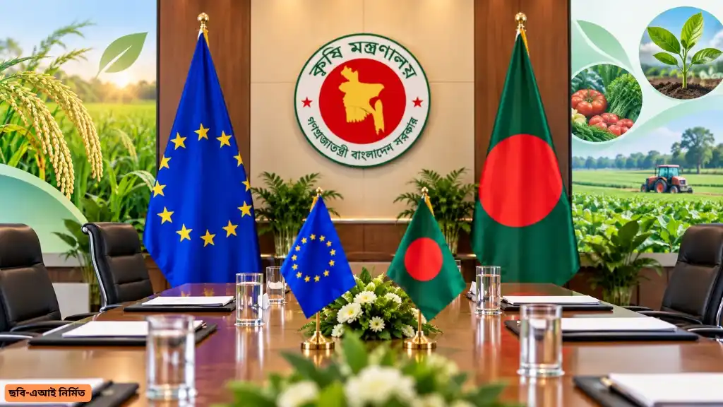 কৃষি খাতে ইইউর সঙ্গে সহযোগিতা বাড়াতে মন্ত্রণালয়ে গুরুত্বপূর্ণ সভা