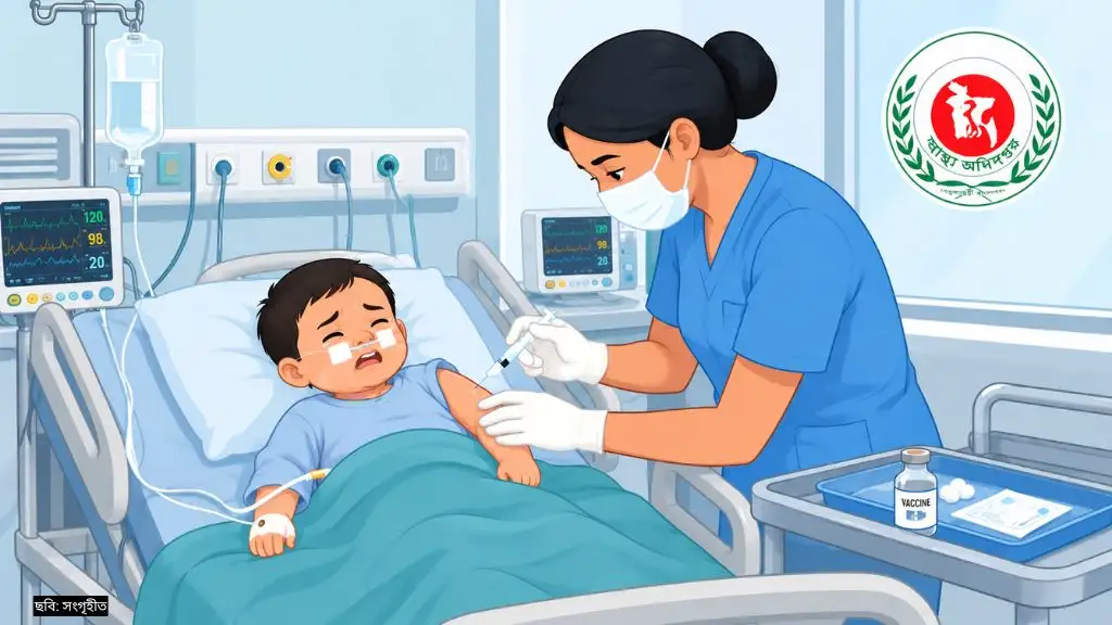 হামে আরও ১ শিশুর মৃত্যু, উপসর্গে মারা গেছে ৪ জন