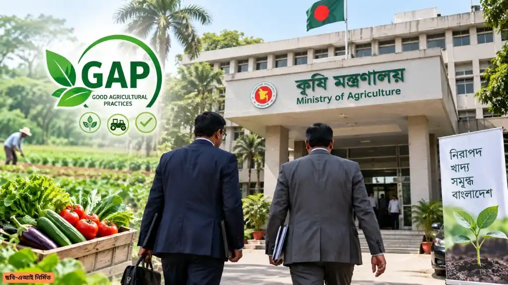 GAP নিয়ে কৃষি মন্ত্রণালয়ে যাচ্ছে দুই কর্মকর্তার তথ্য, নেপথ্যে যে উদ্যোগ
