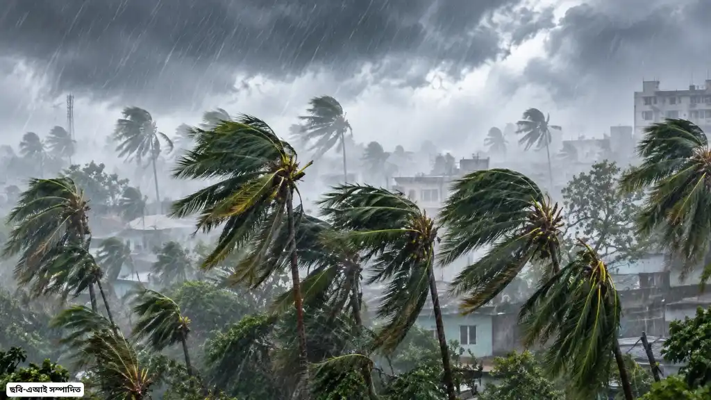 নিম্নচাপ দুর্বল হলেও কাটছে না বৃষ্টির শঙ্কা, ৫ দিন যেসব অঞ্চলে হতে পারে ভারী বর্ষণ