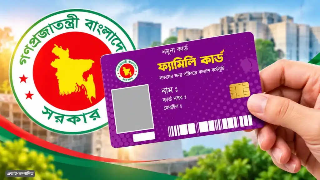ফ্যামিলি কার্ডের ভাতা নিয়ে নতুন নির্দেশ সরকারের