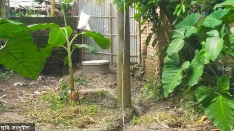 আত্রাইয়ে বিচারাধীন জমিতে জবরদখল করে টয়লেট স্থাপনের অভিযোগ