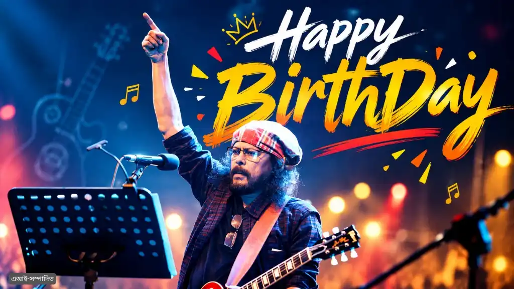 ‘নগর বাউল’ জেমসের জন্মদিন, সুরের পথচলা আজও অমলিন